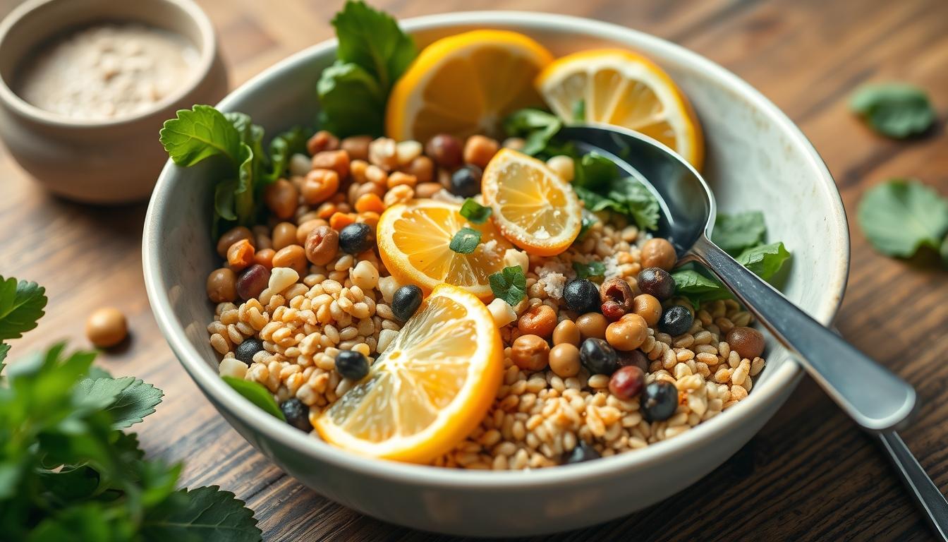 Comforting family dinner served at home
